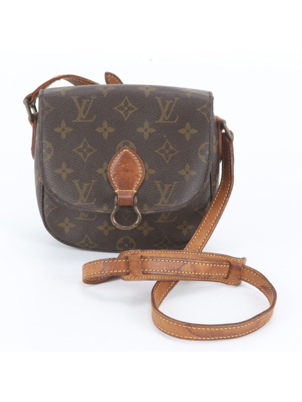 Louis Vuitton Monogram Mini Saint-cloud Leather